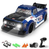 Detailed information about the product RC Car 1:14 4WD Remote Control Drift Car 15MPH High Speed Vehicle Toy Trucks with Drifting Racing Tires, 2 Rechargeable Batteries