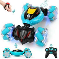 Detailed information about the product RC Cars Gesture Sensing Stunt Car,360 Degree Rotating 4WD Remote Control Car Transform 2.4Ghz Hand Controlled RC Car Birthday Presents for Kids Age 3+