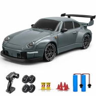 Detailed information about the product RC Drift Car,1:24 Remote Control Car for Kids,20KM/H 4WD High Speed RC Cars with LED Lights,Two Batteries,Extra Drifting Tires
