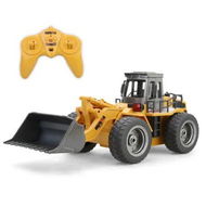 Detailed information about the product RC Front Loader, 4WD Alloy Shovel Loader Tractor, 2.4Ghz RC Bulldozer Construction Vehicle for Boys Girls Age 8 to 12 Years Old