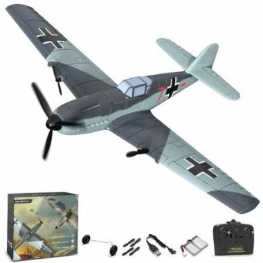 RC Plane 3 Channel Remote Control Airplane Fighter Toys, 2.4GHz 6-axis Gyro Stabilizer RTF Glider Aircraft Plane Beginners