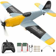 Detailed information about the product RC Plane 3 Channel Remote Control Airplane Fighter Toys,2.4GHz 6-axis Gyro Stabilizer RTF Glider Aircraft Plane with 2 Batteries,Easy to Fly for Beginners Boys