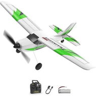 Detailed information about the product RC Plane Trainer 3CH Remote Control Airplane with Prop Saver, 6 Axis Gyro Stabilizer and 3 Modes to Fly for Beginners, Men Women, Boys and Kids, Green