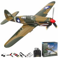 Detailed information about the product RC Plane,4 Channel Remote Control Airplane Fighter P40 with Aileron,6-Axis Gyro,Aerobatics for Boys,Kids