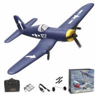 Detailed information about the product RC Plane,F4U Remote Control Airplane with 2 Batteries,2.4GHz 3 Channel Fighter with 6 Axis Gyro Stabilizer