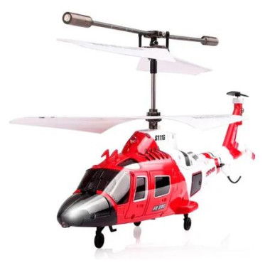 RC Rescue Helicopter Infrared Flight 3CH Gyro Marine Aircraft Model S111G,Remote Control Helicopter Toy