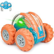 Detailed information about the product RC Stunt Car 360 Remote Control Car With Colorful Lights For Kids Ages 6-12 RC Racing Car For Boys And Girls Orange