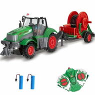 Detailed information about the product RC Tractor Truck Toys, 1:24 2.4Ghz Remote Control Tractor with Light Farm Tracor Christmas Birthday Gift Kid Aged 6+ (Pump Truck)