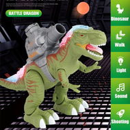 Detailed information about the product Realistic Dinosaur Action Sound Light Toy Electric Walking Moving Roaring Shooting Toys With Balls