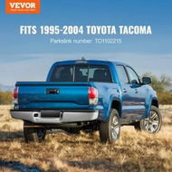 Detailed information about the product Rear Step Bumper Chrome Steel Bumper Assembly for 1995-2004-Toyota Tacoma