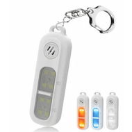 Detailed information about the product Rechargable Personal Safety Alarm for Women Night Running Runners Strobe Lights 3 Color Flashing Gift TypeC Power COL White