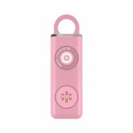 Detailed information about the product Rechargable Personal Safety Alarm for Women Night Running Runners Strobe Lights Flashing Gift TypeC Power COL Pink