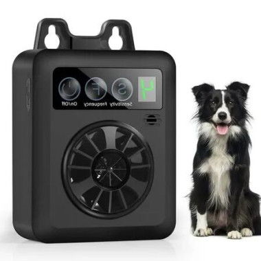 Rechargeable Anti-Bark Dog Bark Control/Ultrasonic Dog Bark Deterrent with 3 Adjustable Settings for Effective Pet Behavior Training