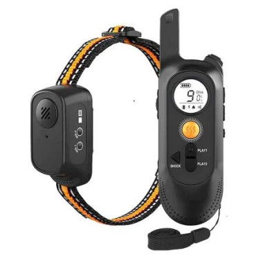 Rechargeable Dog Electric Training Collar with Remote for Small Medium Large Dogs with Beep, Vibration, Safe Shock Modes