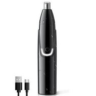 Detailed information about the product Rechargeable Ear And Nose Hair Trimmer Professional Painless Eyebrow & Facial Hair Trimmer For Men Women Powerful Motor And Dual-Edge Blades For Smoother Cutting (Black)