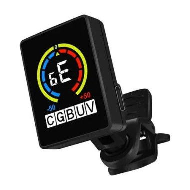 Rechargeable Guitar Tuner USB LCD Display Multi Instrument Calibration Accessory Bass Ukulele Violin Precise Tuning