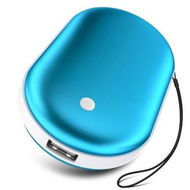 Detailed information about the product Rechargeable Hand Warmer 5200mAh Electric Power Bank Pocket Warmer for Sports Camping Winter Blue