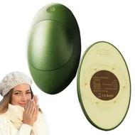 Detailed information about the product Rechargeable Hand Warmers 2500mAh Battery Pocket Warmer Double-Sided Fast Heating Portable Reusable for Outdoor Indoor Shape Avocado