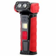 Detailed information about the product Rechargeable LED Flashlight,2 Light Sources and 6 Modes,180 Degree Rotation with Magnetic Base,Clip and Powerbank Function,Waterproof for Car,Home,Camping