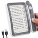 Rechargeable Led Magnifying Glass For Reading Books, Bibles,And Small Print,4X Grade Rectangular Lens With 3 Brightness,Gift For Seniors. Available at Crazy Sales for $24.99