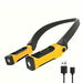 Rechargeable LED Neck Reading Light-Two Brightness Levels,Perfect for Reading Knitting,Camping,Repairing Led Work Light. Available at Crazy Sales for $29.99