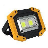 Detailed information about the product Rechargeable LED Work Light, 30W Portable Waterproof Rechargeable Work Lights with Bracket, Battery Powered COB Flood Lights for Energy Ouage Emergency Outdoor Camping Garage