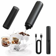Detailed information about the product Rechargeable Milk Frother Hanheld,Dual Spring Whisk Electric Coffee Frother,Portable Hand Frother Wand Drink Mixer
