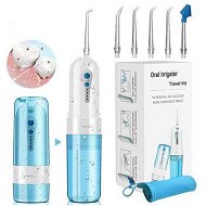 Detailed information about the product Rechargeable Oral Irrigator Water Flosser Dental Tooth Cleaning Device 4 Modes 200ML Water Tank Teeth Cleaner With 5 Jet Tips