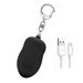 Rechargeable Safe Sound Personal Alarm,140dB Self Defense Keychain with LED Light, Women Personal Alarm SOS Safety Alert Device Key Chain to Carry (Black). Available at Crazy Sales for $14.95