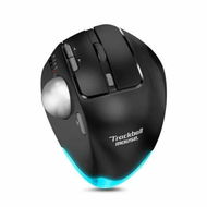 Detailed information about the product Rechargeable USB Bluetooth Wireless Mouse for Laptop PC, Mac,Programmable Buttons,Easy Thumb Control,Adjustable Angle & Connect RGB Light(Black)