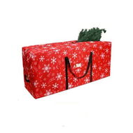 Detailed information about the product Red 120cm Christmas Tree Storage Bag Durable Waterproof Zippered Bag with Handles Protects Against Dust Insects and Moisture