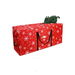 Red 120cm Christmas Tree Storage Bag Durable Waterproof Zippered Bag with Handles Protects Against Dust Insects and Moisture. Available at Crazy Sales for $34.99