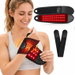 Red Light Wrist Wrap 660nm & 850nm NIR Light Band with Heat Vibration, Wearable Band with Auto-Off Timer for Wrist Ankle Neck. Available at Crazy Sales for $39.99