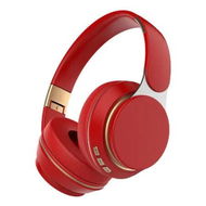 Detailed information about the product Red Wireless HeadMounted Bluetooth Headset Subwoofer Stereo Card Sports Computer Headset Compatible
