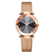 Detailed information about the product Reebonz Women Starry Sky Bracelet Luxury Geometric Surface Quartz Watch