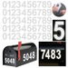 Reflective Mailbox Numbers Sticker Decal Die Cut Classic Style Vinyl Waterproof Number Self Adhesive 5 Sets 3In. Available at Crazy Sales for $8.99