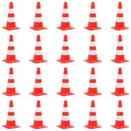 Detailed information about the product Reflective Traffic Cones 20 Pcs Red And White 50 Cm