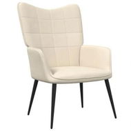 Detailed information about the product Relaxing Chair Cream Fabric