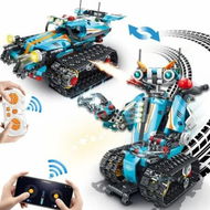 Detailed information about the product Remote APP Controlled Robot Building Programmable Transforming Robotic Building Bricks Construction VehiclesBirthday Chirstmas Gifts