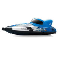 Detailed information about the product Remote Control Boat for Kids, 2.4GHZ 25Km/h Turbo Jet High Speed Boat with Brushless Motor, Mini Electric Toys, Blue