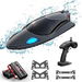 Remote Control Boat with LED Light,RC Jet Boat,35KM/H Remote Control Speed Boat with 2 Batteries,2.4GHz RC Boats,Summer Water Toys Birthday Gifts. Available at Crazy Sales for $99.99