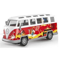 Detailed information about the product Remote Control Bus 2.4G Remote Control 1962 Volkswagen Classic Bus with Decals Retro Truck Model with Lights Sound Electric Vehicle Playsets Cars Toy