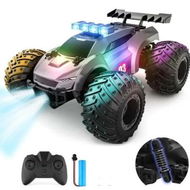 Detailed information about the product Remote Control Car 1:18 High Speed RC Cars Offroad with RBC Headlights 2.4GHz Toy Car Gift for 3+ Year Old Boys Girls