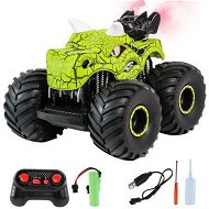 Detailed information about the product Remote Control Car 360Â° Rotating with Spray Light & Sound 2.4 GHz All Terrain Monster trucks Toys (Green)