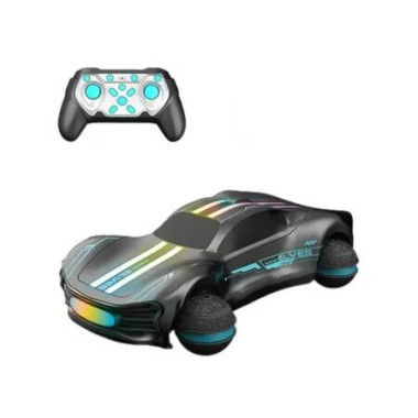 Remote Control Car for Kid Age 3 to 12, RC Cars, Remote Control Drift Cars 360 Degree Rotating with Lights for Boys Girls Men Women, Black