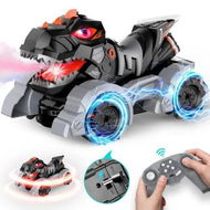 Detailed information about the product Remote Control Car Monster Trucks With Light Music and Spray, Rechargeable Trucks Toys for Kids 5-12, Chrismas Gifts for Boys Kids