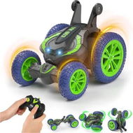 Detailed information about the product Remote Control Car RC Stunt Cars 4WD Toys Gifts for Boys and Girls, Double-Sided Driving 360 Degree Rotate Transform Drift RC Cars with Light (Green)