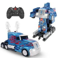 Detailed information about the product Remote Control Car Transform Toys Car Robot One Button Deformation to Robot 2.4Ghz 1:18 Scale Transforming Car Toys with 360 Degree Rotating