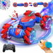 Remote Control Car with Cool Light, Spray Drift Hand Controlled Car, 2.4Ghz Rechargeable RC Car, Birthday Gifts for Boys 6-12 (Red and Blue). Available at Crazy Sales for $34.95