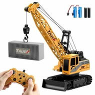 Detailed information about the product Remote Control Crawler Crane for Boys,11-Channel 2.4GHz RC Construction Crane Toy for Kids Age 3+
